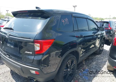 2020 Honda Passport Awd Ex-L from USA, damaged, VIN 5FNYF8H58LB014959